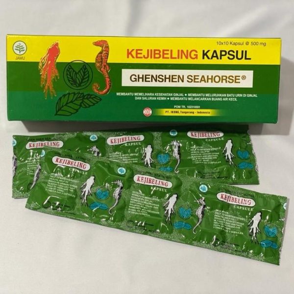 KEJIBELING KAPSUL PELURUH BATU URIN 1 STRIP ISI 10 KAPSUL