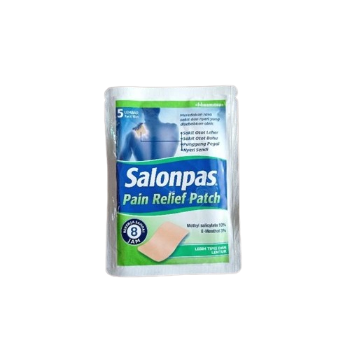 SALONPAS PAIN RELIEF PATCH ISI 5 LEMBAR