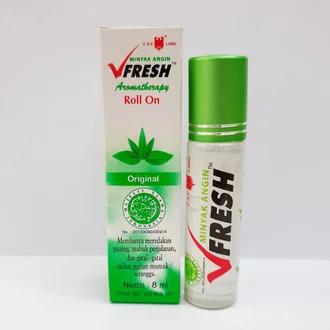 VFRESH AROMATHERAPY ROLL ON RASA ORIGINAL ISI 8 ML