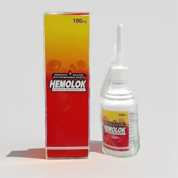 HEMOLOK FERACRYLUM SOLUTION 1  ISI 100 ML