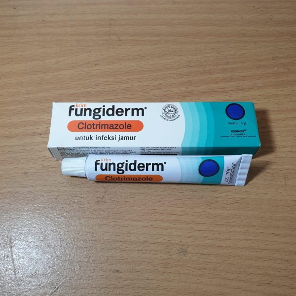 FUNGIDERM KRIM UNTUK INFEKSI JAMUR ISI 5 GR