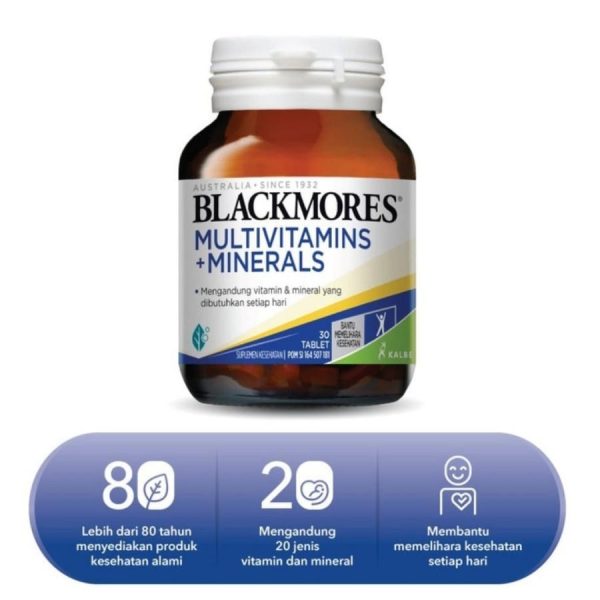 BLACKMORES MULTIVITAMINS  MINERALS ISI 30 TABLET