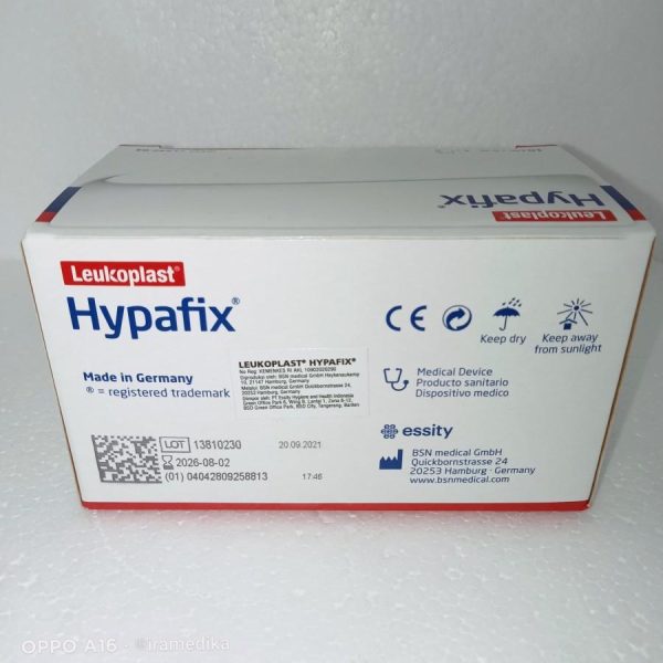 HYPAFIX 10 CM X 5 M ADHESIVE TAPE PLESTER FLEXIBLE UNTUK LUKA