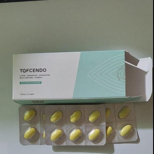 CENDO TGF 1BOX ISI 3 BLISTER  6 KAPLET  VITAMIN MATA