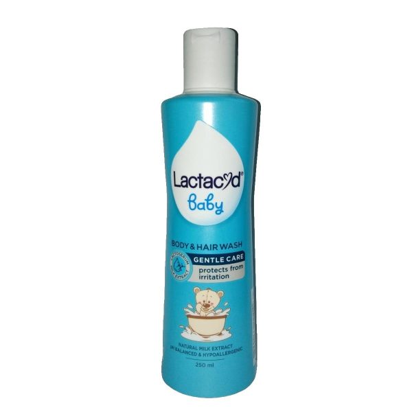LACTACYD BABY BODY AND HAIR WASH IIS 250 ML