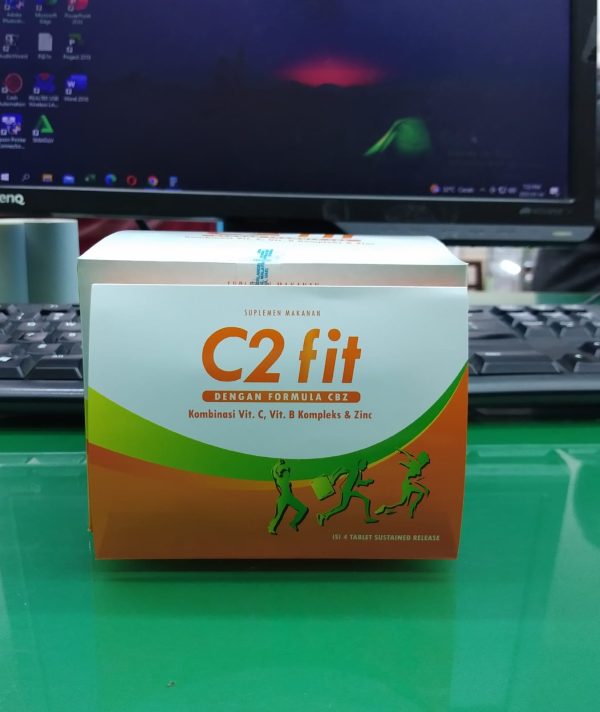 C2 FIT SUPLEMEN MAKANAN DENGAN FORMULA CBZ 1 LEMBAR ISI 4 TABLET SUSTAINED RELEASE