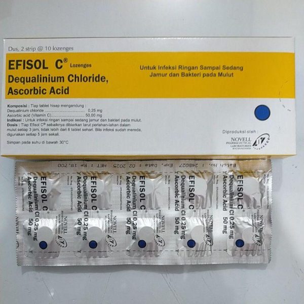 EFISOL 1 BOX ISI 20 LOZENGES