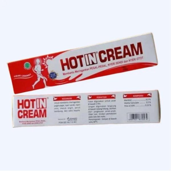 HOTIN CREAM TUBE MEMBANTU MERINGANKAN PEGALPEGAL ISI 120GR