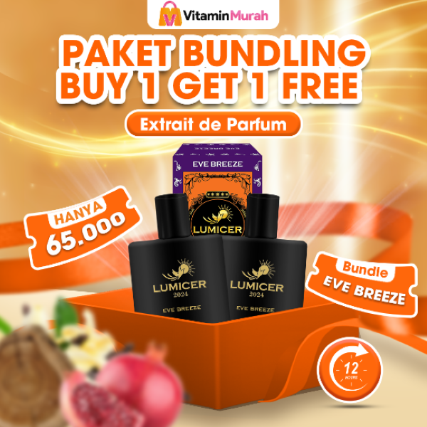 LUMICER EVE BREEZE PARFUM – PAKET HEMAT 2 BOTOL | EXTRAIT DE PARFUM | WANGI TAHAN LAMA