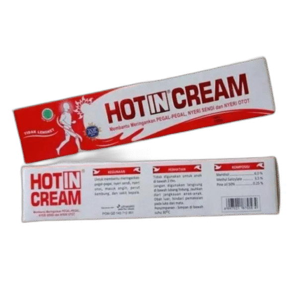 HOTIN CREAM TUBE MEMBANTU MERINGANKAN PEGALPEGAL ISI 120GR