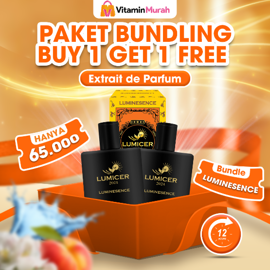 LUMICER LUMINESENCE PARFUM – PAKET HEMAT 2 BOTOL | EXTRAIT DE PARFUM | WANGI TAHAN LAMA
