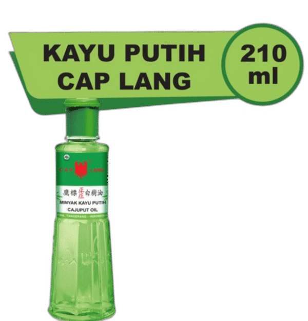 MINYAK KAYU PUTIH CAP LANG JUMBO ISI 210 ML