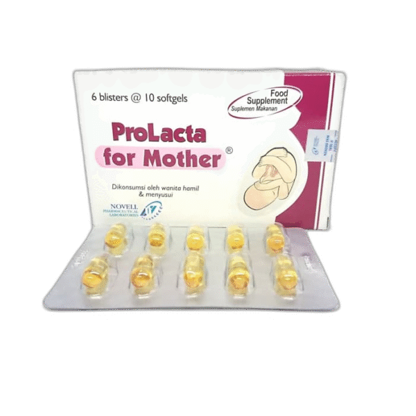 PROLACTA FOR MOTHER SUPLEMEN MAKANAN 1 BLISTER ISI 10 SOFTGELS