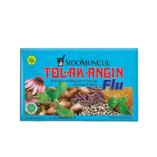 TOLAK ANGIN FLU 1 BOX ISI 12 SACHET  SIDOMUNCUL