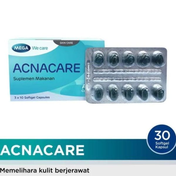 ACNACARE SUPLEMEN MAKANAN 1 BOX ISI 30 SOFTGEL CAPSULES