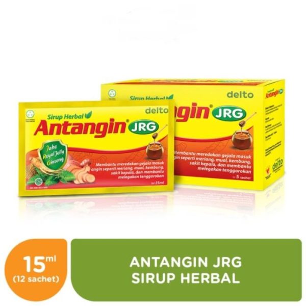 ANTANGIN JRG SIRUP HERBAL 1 BOX ISI 12 SACHET