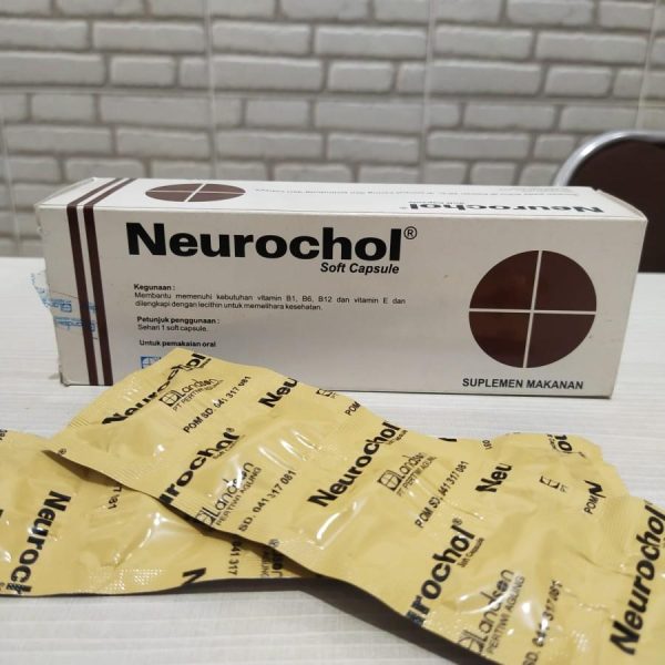 NEUROCHOL SUPLEMEN MAKANAN 1 LEMBAR ISI 5 SOFT CAPSULES