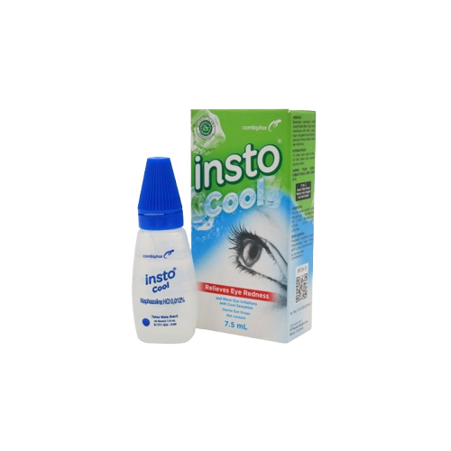 INSTO COOL EYE DROPS MENGATASI MATA MERAH ISI 75 ML