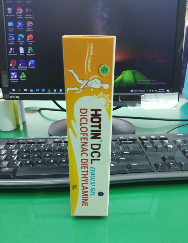 HOTIN DCL EMULSI GEL ISI 120 GR