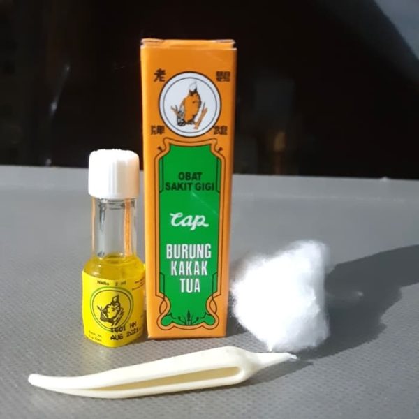 OBAT SAKIT GIGI CAP BURUNG KAKAK TUA ISI 2 ML