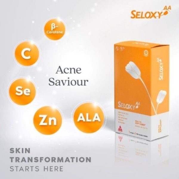SELOXY AA SUPLEMEN KESEHATAN 1 LEMBAR ISI 6 KAPLET