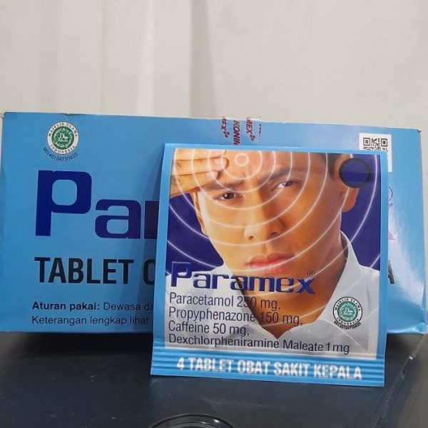 PARAMEX ISI 4 TABLET OBAT SAKIT KEPALA