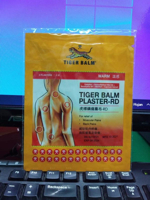 TIGER BALM WARM PLASTER RD ISI 2 PLASTERS