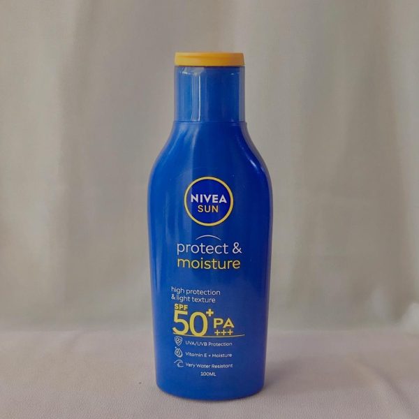 NIVEA SUN PROTECT  MOISTURE SPF 50  PA  ISI 100 ML
