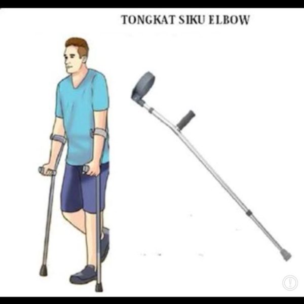 TONGKAT ELLBOW SIKU SELLACO  ALAT BANTU JALAN