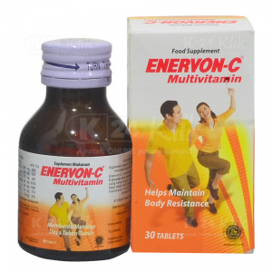 ENERVON C MULTIVITAMIN 1 BOTOL ISI 30 TABLET