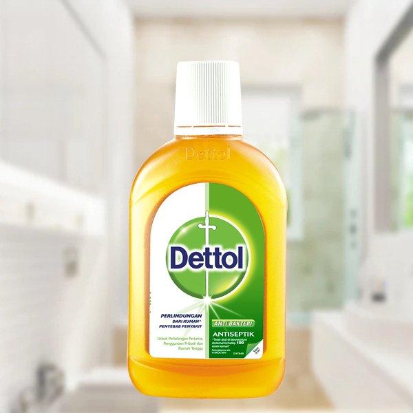 DETTOL ANTISEPTIK CAIR UNTUK PERTOLONGAN PERTAMA ISI 495 ML