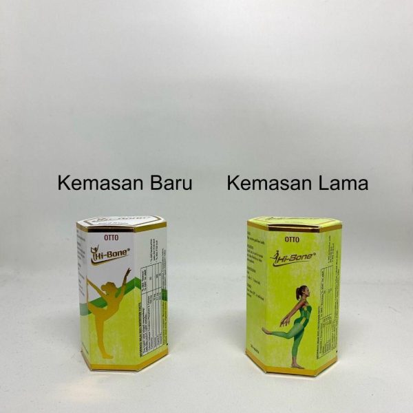 HI BONE 250 MG BOTOL KUNING ISI 30 TAB DARI OTTO PHARMACEUTICAL