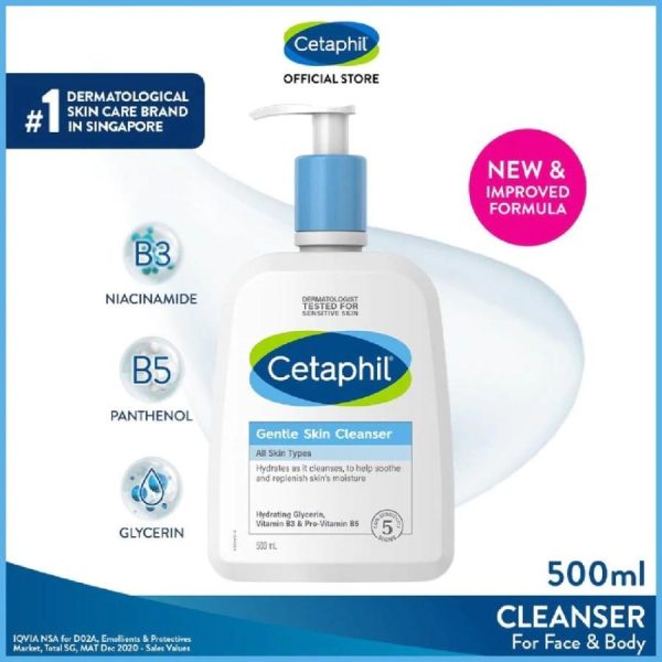 CETAPHIL GENTLE SKIN CLEANSER 500ML