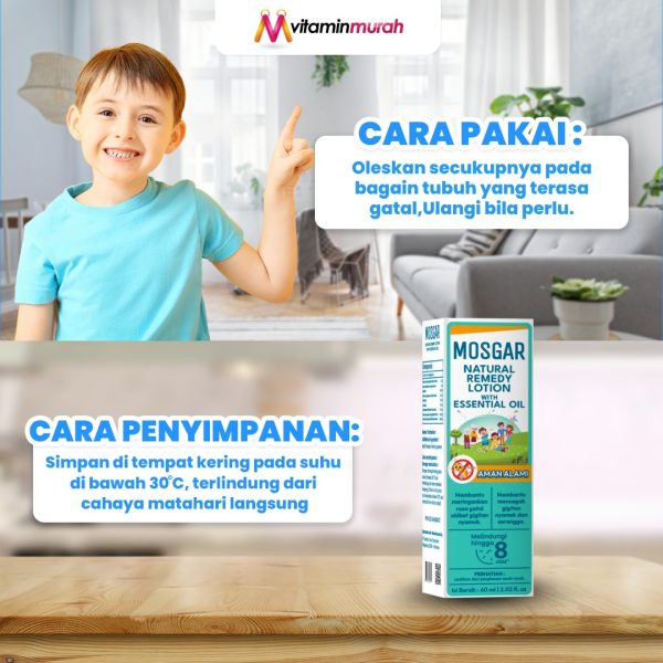 MOSGAR 60 ML - LOTION ANAK ANTI NYAMUK - Gambar 7