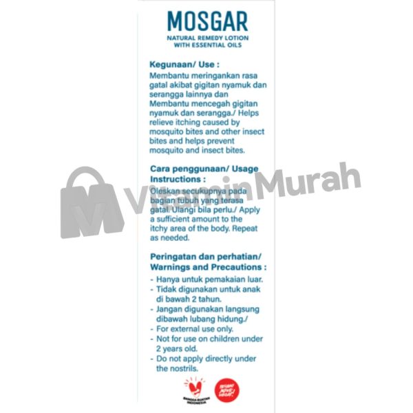 MOSGAR 60 ML - LOTION ANAK ANTI NYAMUK - Gambar 2