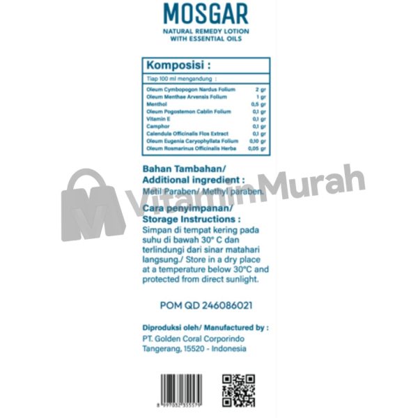 MOSGAR 60 ML - LOTION ANAK ANTI NYAMUK - Gambar 4