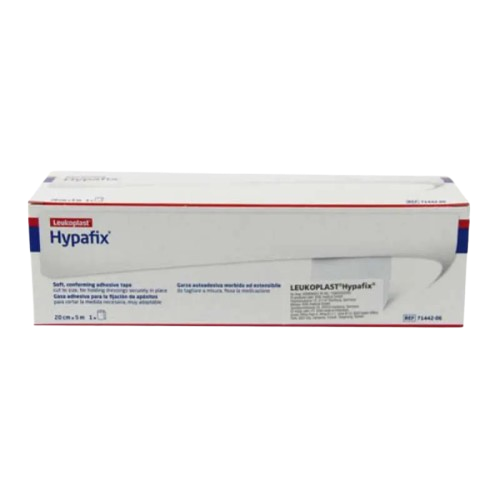 HYPAFIX LEUKOPLAST TAPE PLESTER UNTUK LUKA UKURAN 20 CM X 5M 1 BOX ISI 1 PCS