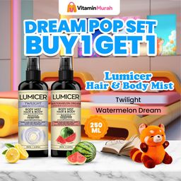 LUMICER HAIR AND BODYMIST TWILIGHT AND WATERMELON 2 X 250 ML