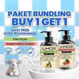 LUMICER BODY WASH KIWI AND WATERMELON (BUY 1 GET 1) 2 X 500 ML