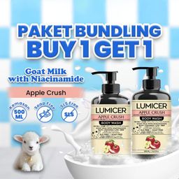 LUMICER BODY WASH APPLE DUO (BUY 1 GET 1) 2 X 500 ML