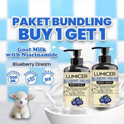 LUMICER BODY WASH BLUEBERRY DUO (BUY 1 GET 1) 2 X 500 ML