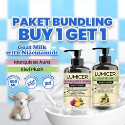 LUMICER BODY WASH MARQUISSA & KIWI (BUY 1 GET 1) 2 X 500 ML