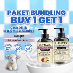 LUMICER BODY WASH TWILIGHT AND MARQUISSA (BUY 1 GET 1) 2 X 500 ML